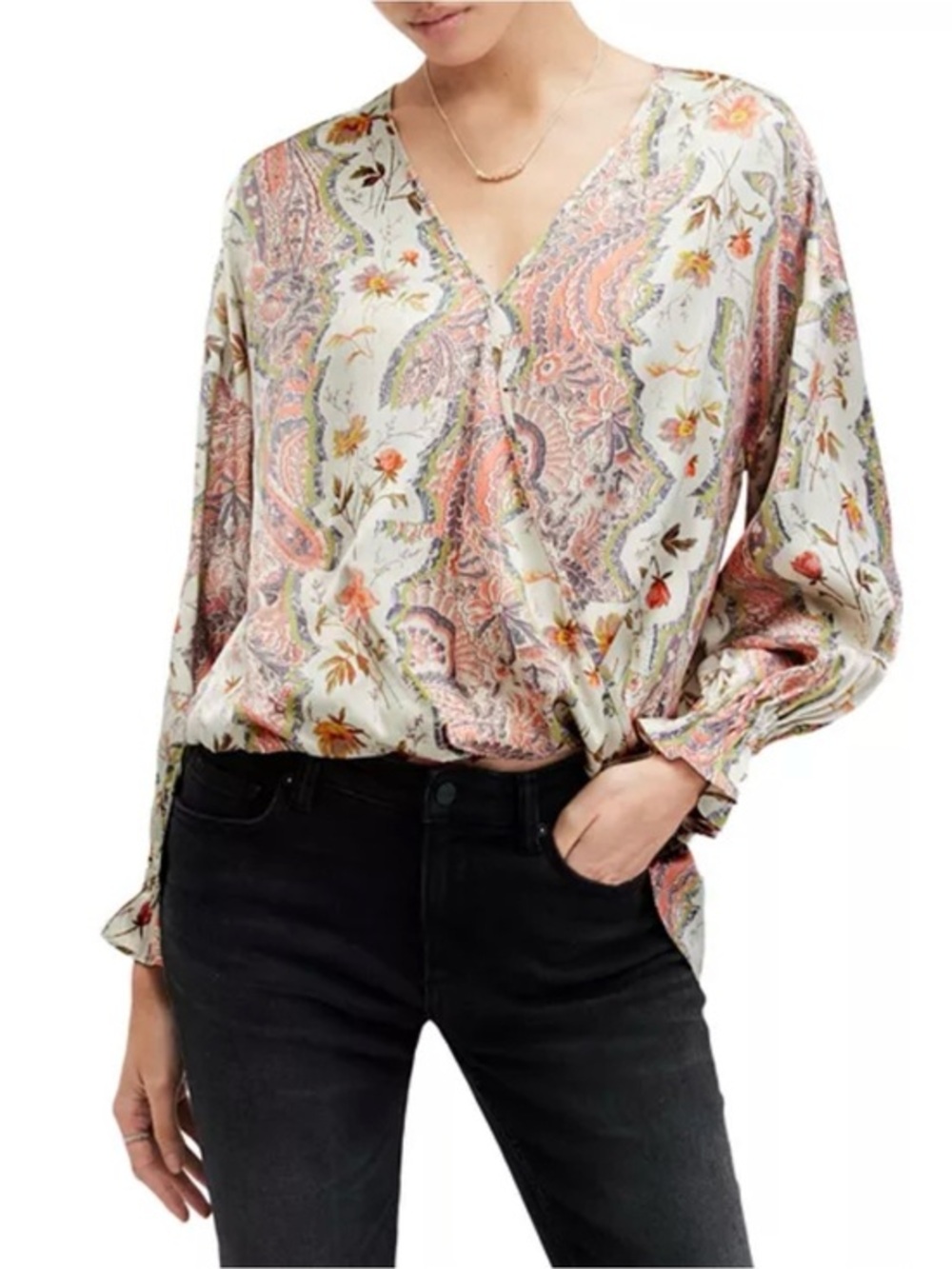 All Saints Penny Cascade High-Low Top US 2